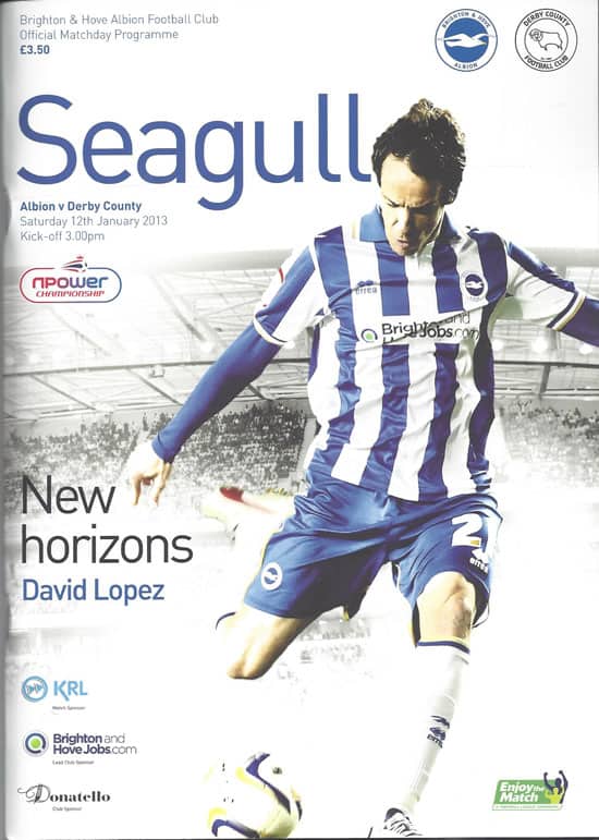 Brighton & Hove Albion FC v Derby County FC